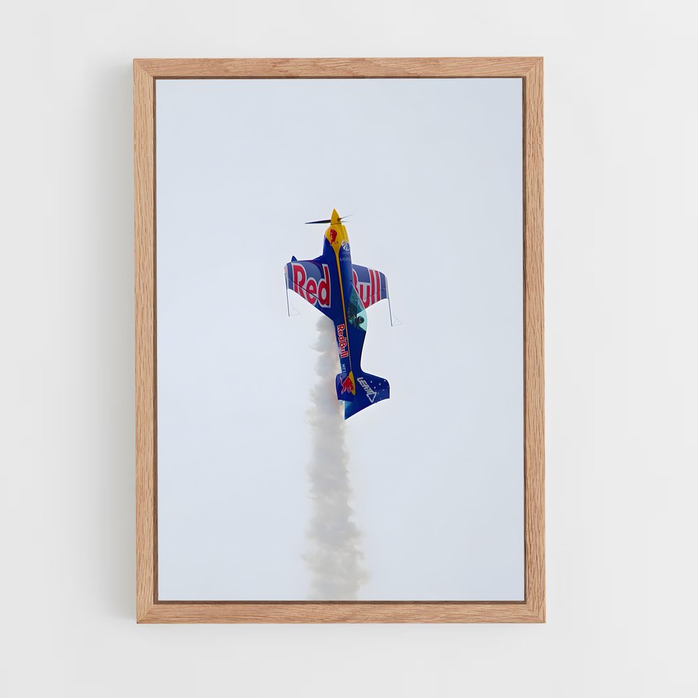 Poster Red bull planeur – affiche Deltaplane (vue 4)